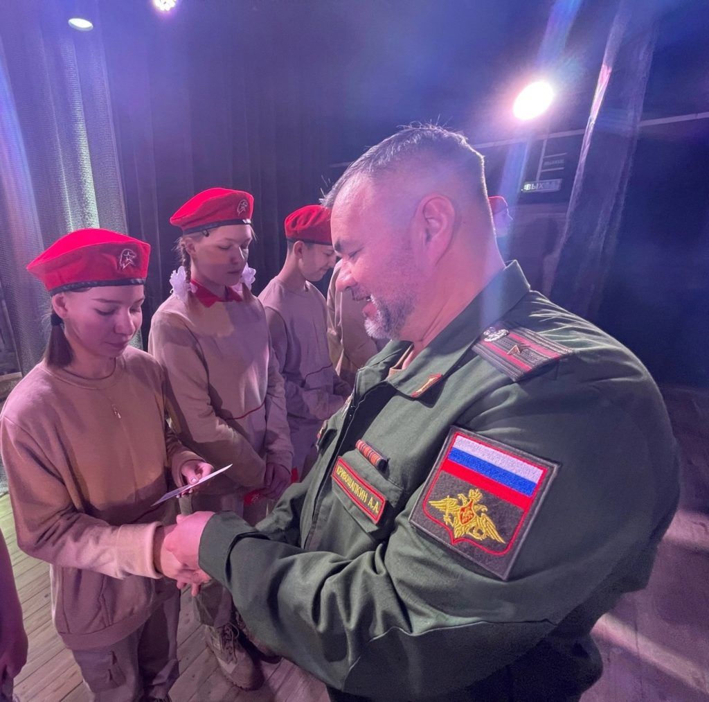 В рядах нашего юнармейского отряда «Дружина41» очередное пополнение